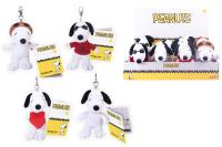 Peanuts Snoopy Plyšový přívěšek na klíče, 4 druhy, 10 cm, DP12